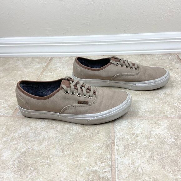 Vans Khaki Off The Wall Sneakers - Picture 2 of 6